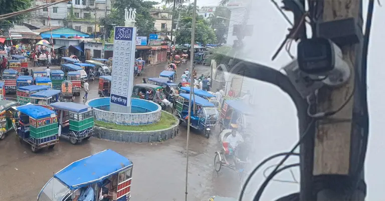 চাঁদপুর শহর; নষ্ট সিসি ক্যামেরা